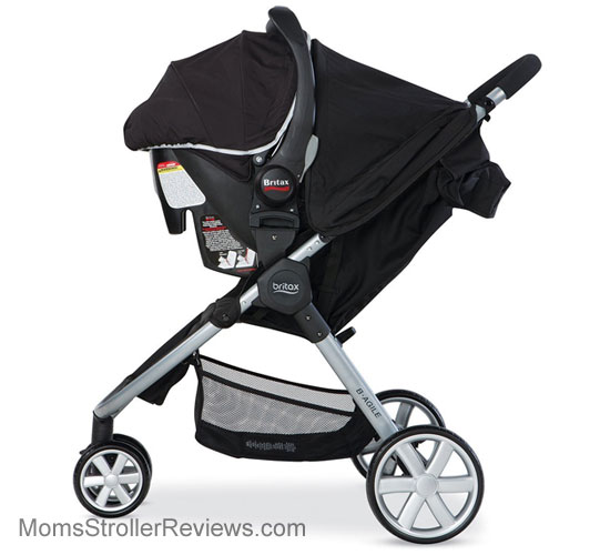 Britax b agile stroller with car seat hotsell