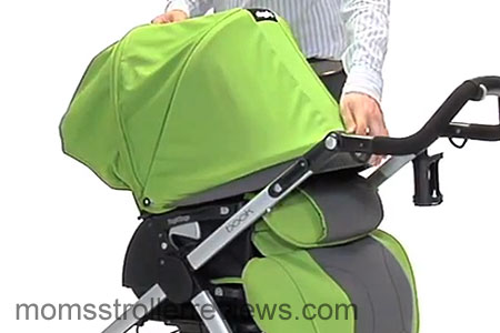 Peg perego stroller green best sale