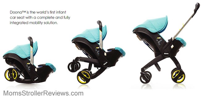 The Next Generation Doona Car Seat With Retractable Stroller Wheels